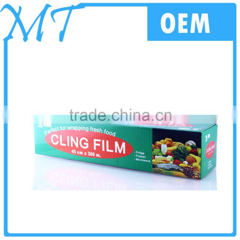 Professional clear pe cling film for food