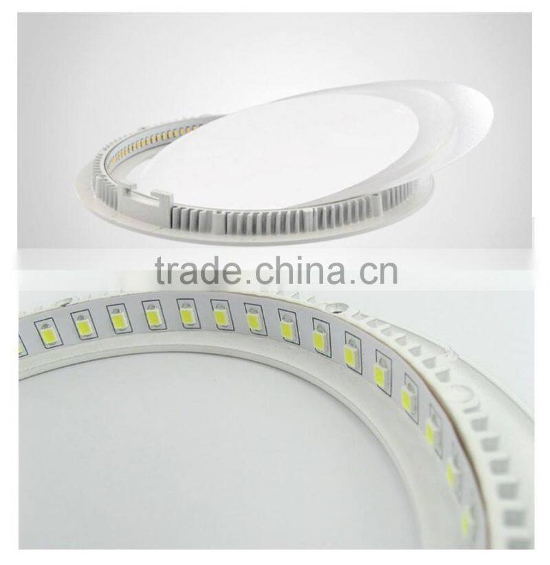6w 15w 18w 20W ra70 ultra led panle round light 120 degree with a good driver energy saving ,ultra thin LED panel light