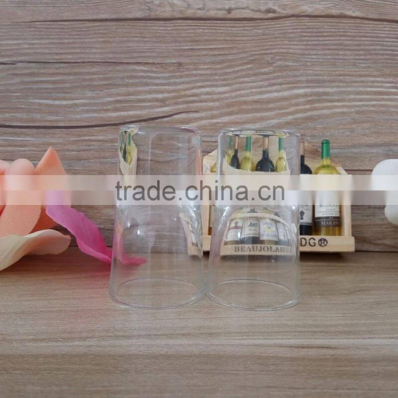 Thick Bottle Clear Shot Glass Cup For Spirit , Brandy, Tequila and Vodka