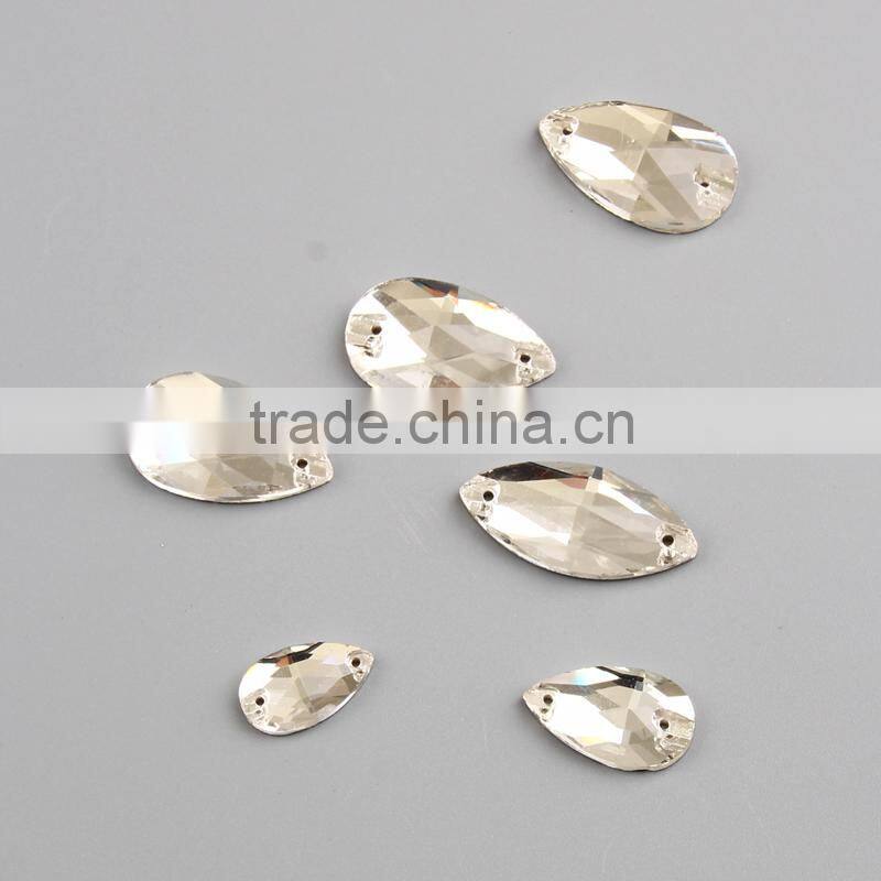 Crystal Glass Bead Sew On Rhinestone Accessories