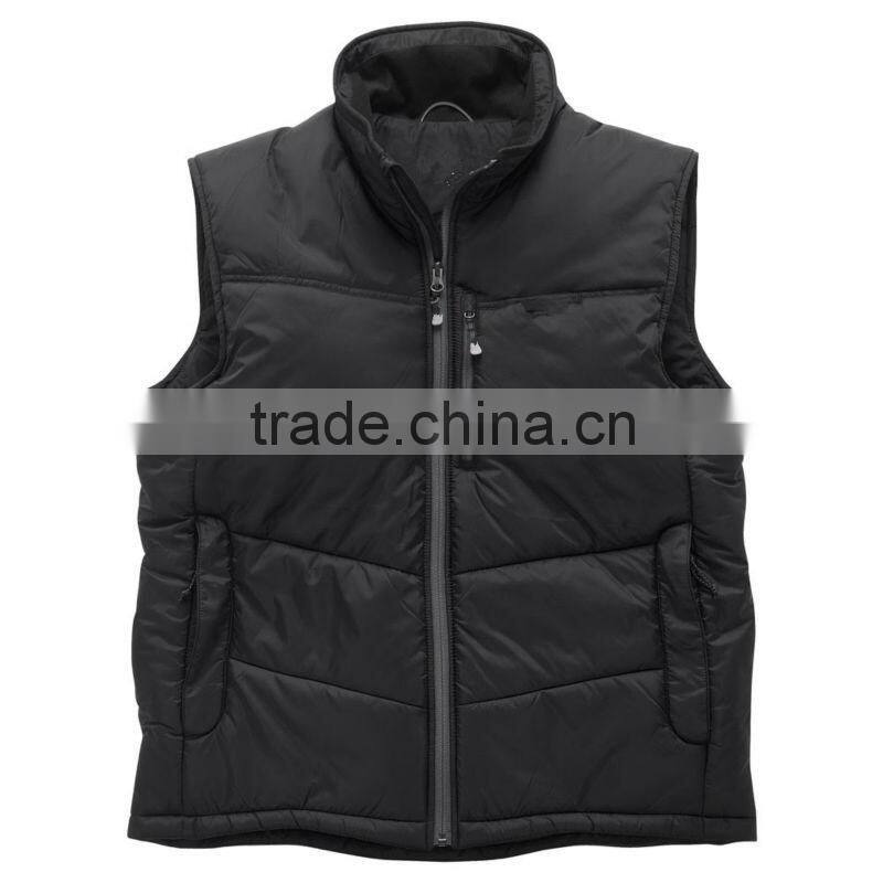 2013 Fashion softshell microfiber padding vest