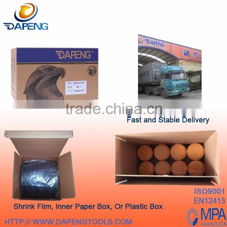 DAPENG Manufacture 100x16mm abrasive zirconia flap disc