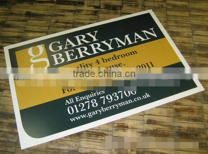 Australian advertising sign/ coreflute signage