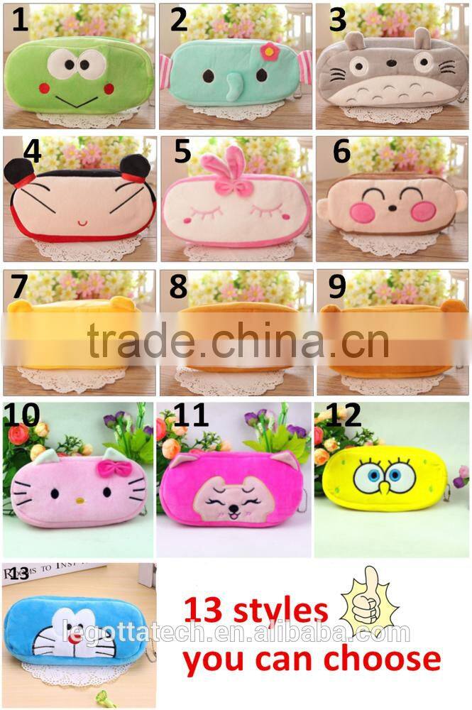 Best selling high quality cheap lovely cartoon school tool pen bag on sale