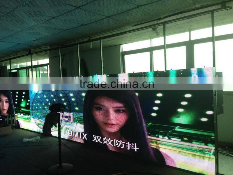 Indoor rental die-casting aluminium led display P6 indoor aluminum cabinet LED rental display