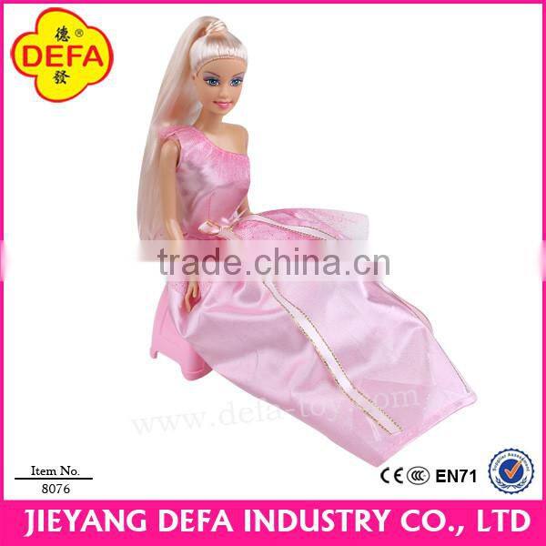 11.5 inch beautiful dolls for girls Plastic fashion doll