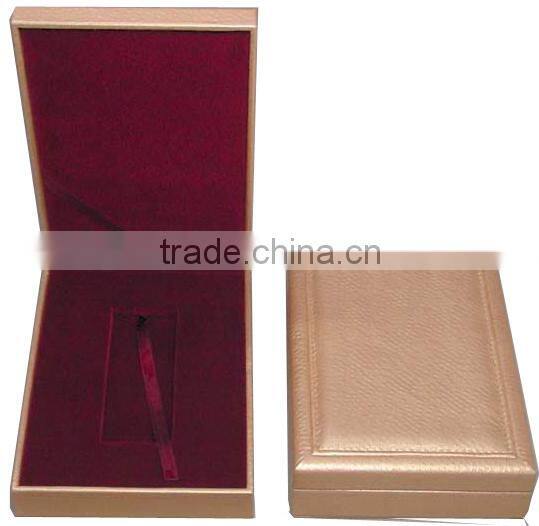 Leather Coin Box in plastic box base