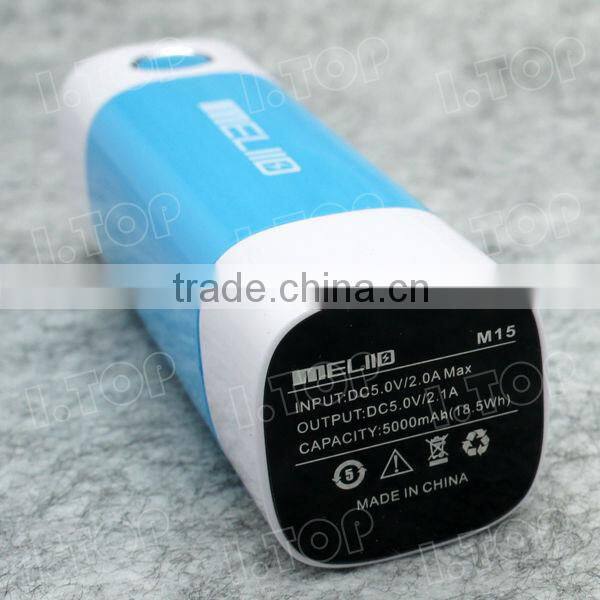 Portable and endurable 5000mAh power bank for mobile phone