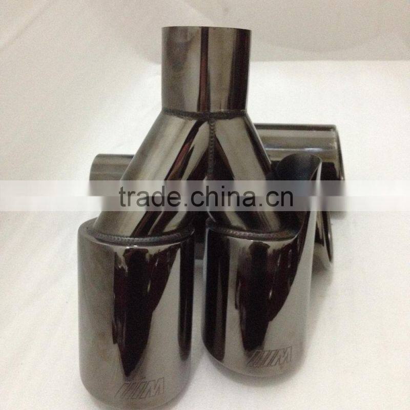 Hot Sale Titanium With Black Plated Y Pipe Suitable for BMW