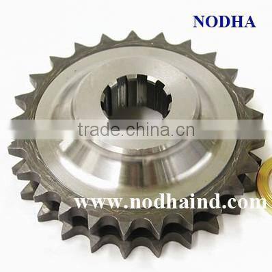Chain sprocket with spline bore customized sprocket