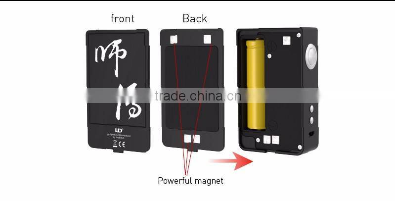 Newly design UD 70w box mod Sifu B Tab with coil burning deck