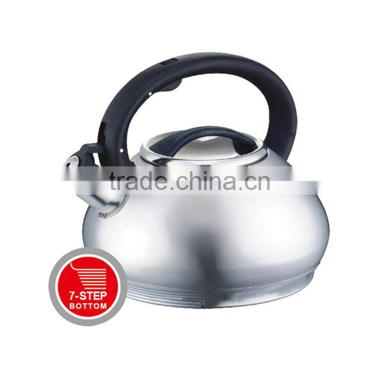 Capsulated bottom whistling kettle tea kettle stainless steel water whistle kettle