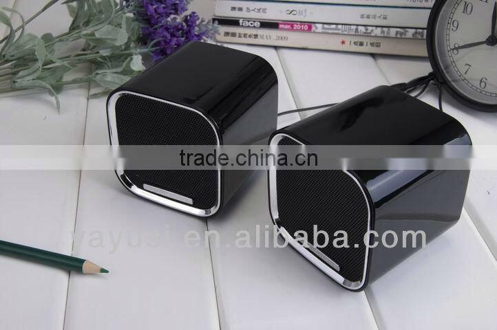 clear sound computer mini speaker usb powered