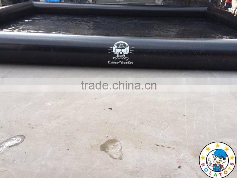 Custom balck inflatable swim pool/inflatable swimming pools