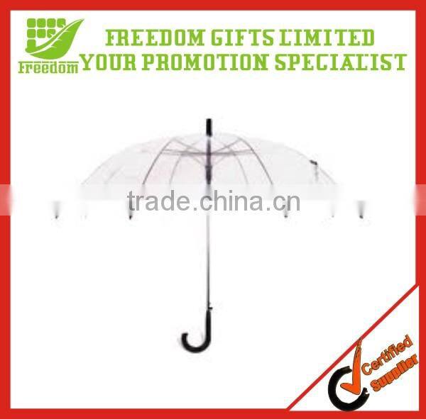 Simple Clear Dome Transparent Umbrella