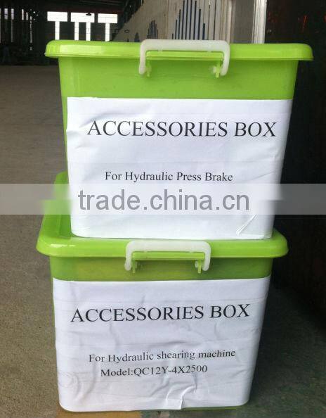 Hydraulic metal shears machine for steel plate