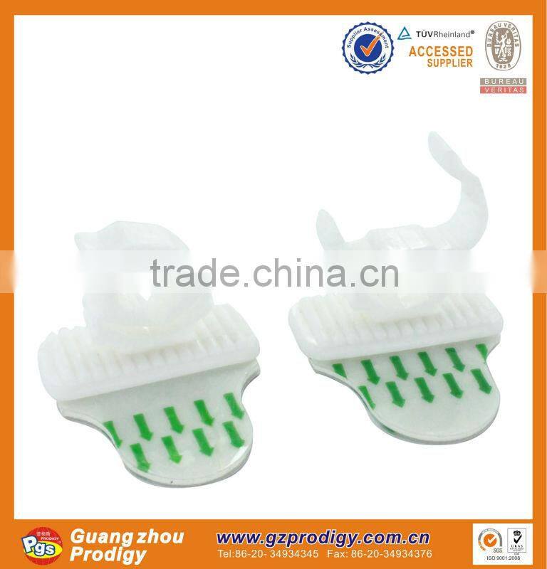 PP wall hooks and clips plastic wall cable clip