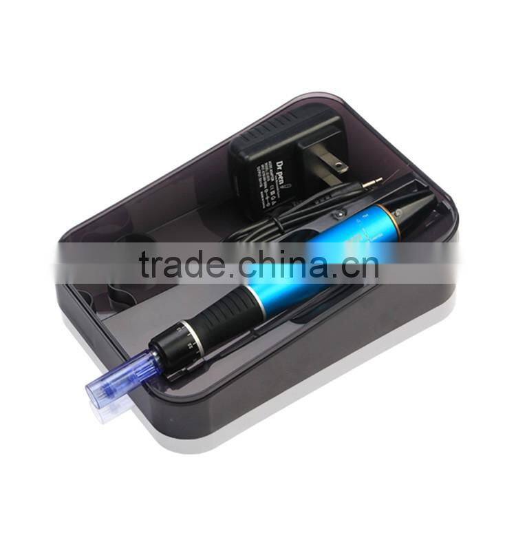 Best selling derma pen for scar treatment with 1 / 3 / 5 / 7 / 9 / 12 / 36 / 42 and nano needles head