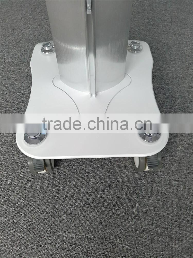 2016 Beauty Salon Machine Holder Newest Iron Trolley Stand stainless steel trolley