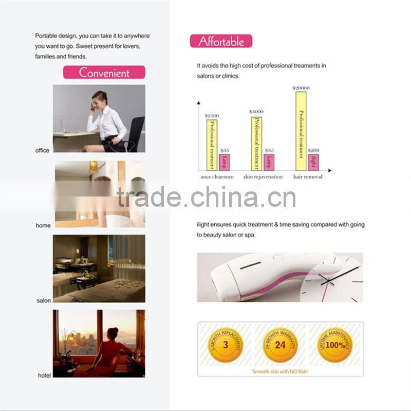 3 IN 1 function handheld beauty IPL machine with DEESS home use beauty device