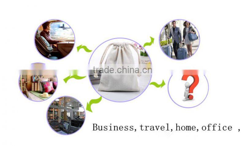 Drawstring cotton and linen bags