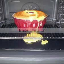 Fireproof charcoal bbq grill mat PFOA free non-stick made in China