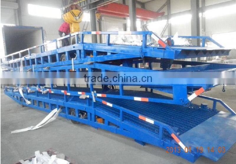 hot dipped galvanized garage car ramp loading ramp container ramp