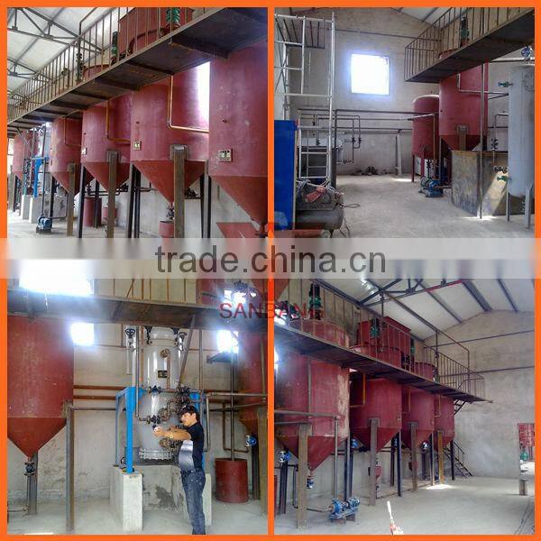 10t/d Cottonseed mobile oil refinery /oil refined machinery/oil refinery machine