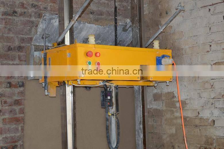 Factory supply cement wall plastering machine price