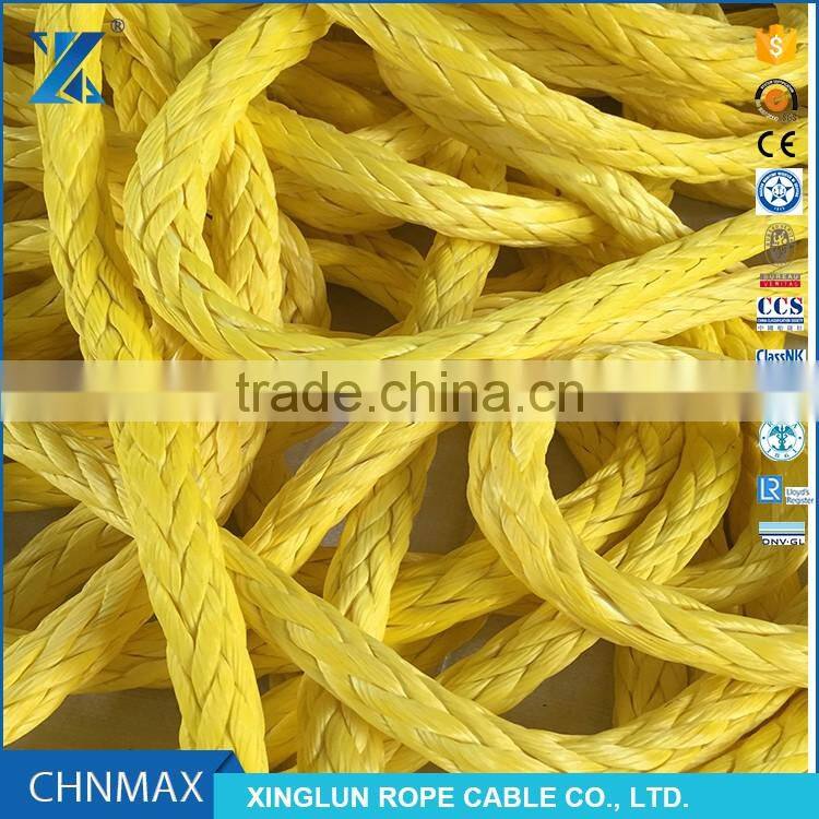 4mm to 100mm CHNMAX 12 STRAND BRAIDED ULTRA HIGH MODULUS WEIGHT POLYETHYLENE SYNTHETIC MARINE ROPE