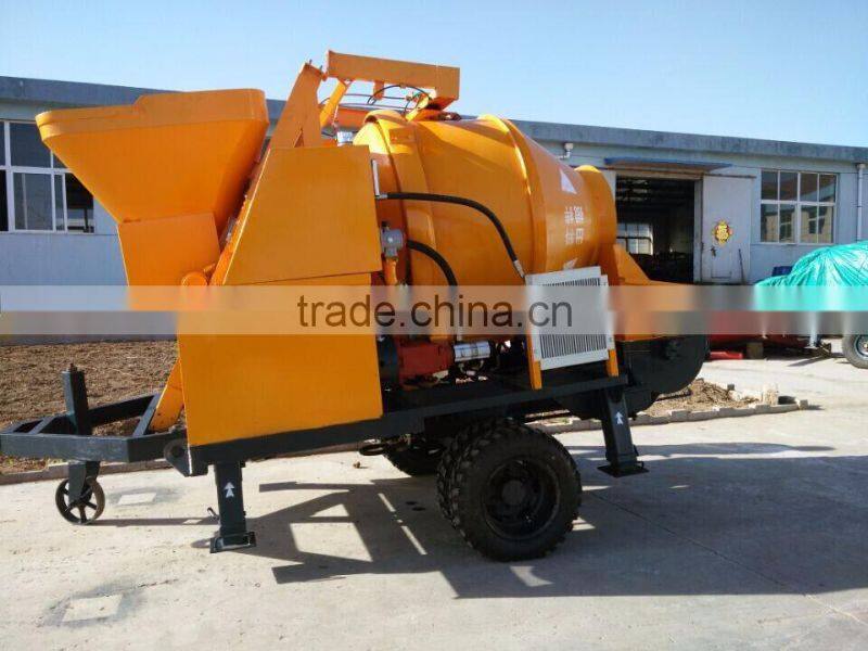 High efficiency foam concrete mixer pump with lift in China manufacturer