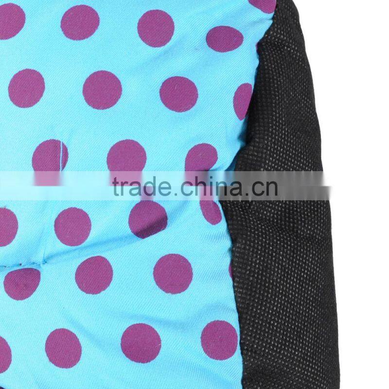 Blue Cozy Soft Warm Fleece Pet Dog Puppy Cat Bed House Nest 40X35 with Pillow