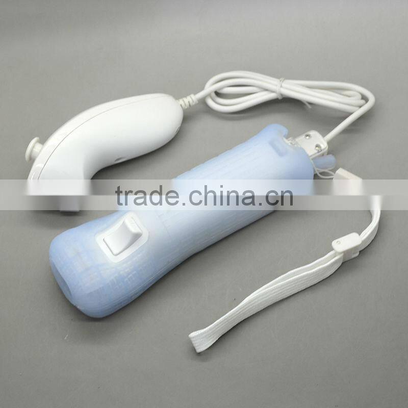 Remote + nunchuk controller for wii game controller