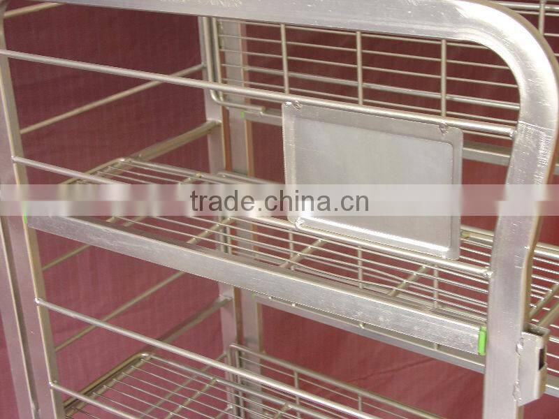 wire and tube frame stackable dairy contianer
