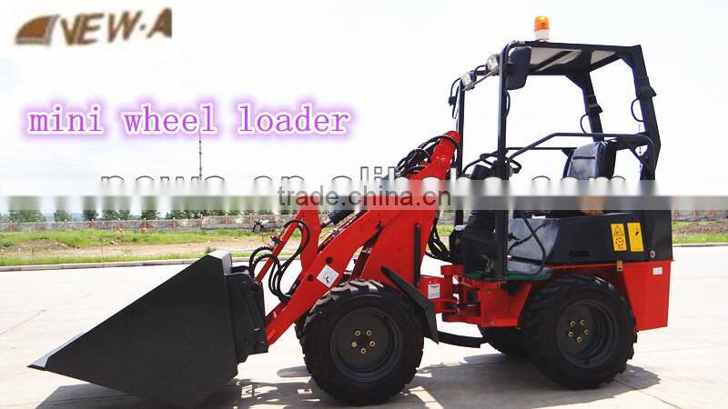 Latest China Mini skid steers 4WD Mini Loaders