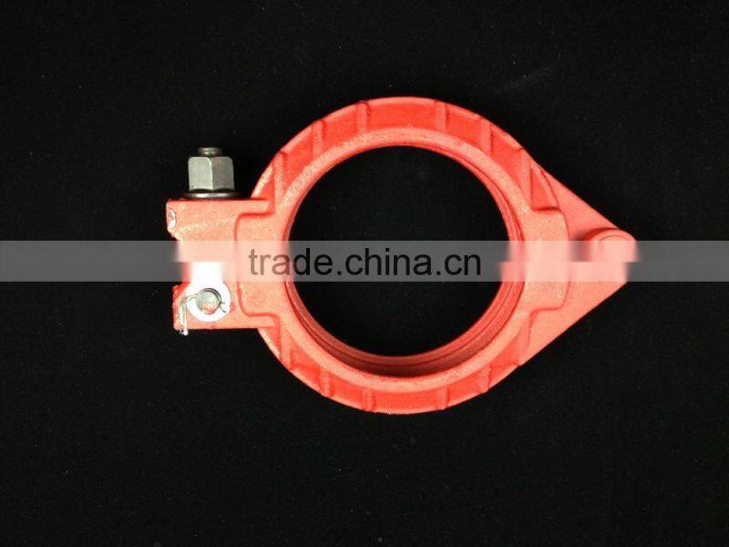 China Manufacturers Pipe Clamp Fittings Galvanized Pipe Clamp Concrete Pump Pipe Clamp