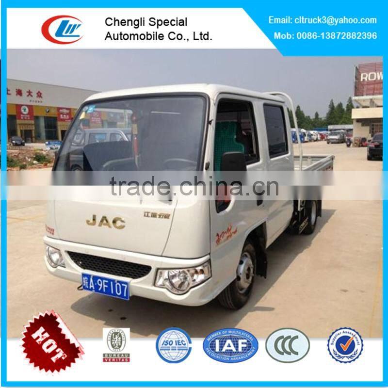 JAC double cab mini cargo truck