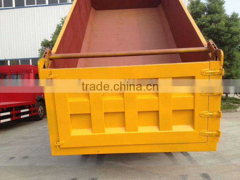 6x4 dongfeng crane tipper truck, crane dump truck