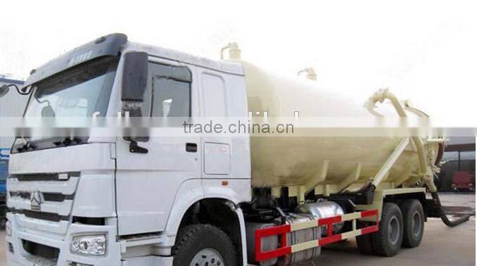 HOWO 6*4 Suction sewage truck for exporting