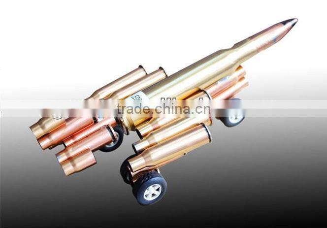 Cannon model with bullet