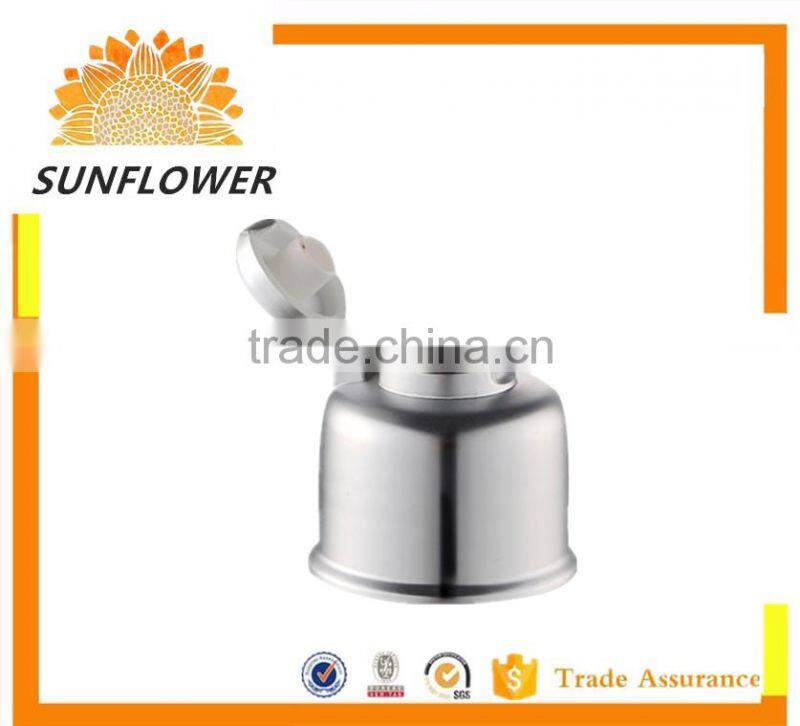 28mm Colorful plastic flip top cap/ bottle cap/pull push cap