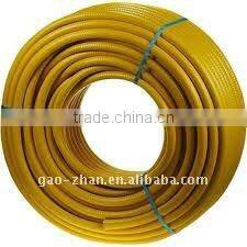 50FT coil garden hose with 2-function nozzle