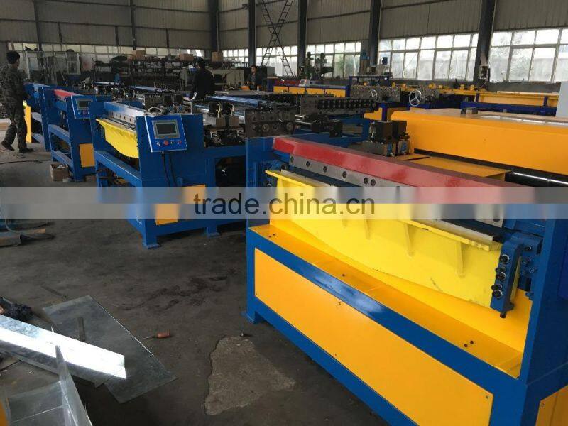 auto duct line manufacture machine for HVAC, Duct tube making machine
