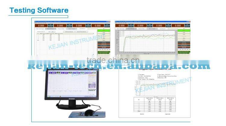 gold and silver tensile tester horizontal tensile equipment