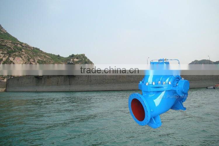 Horizontal Split Case Centrifugal Pump with foot valve