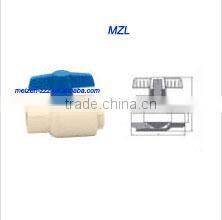 CPVC compact ball valve, ASTM D2846 ball valve