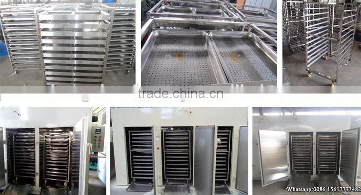 240 kg per batch cabinet hot air plantain chips drying machine with factory price
