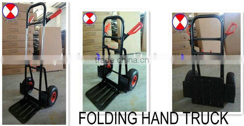 folding hand truck, folding hand trolley,load 100kg