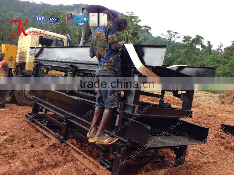 supply China placer gold mining equipment with low price