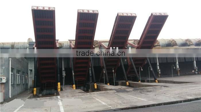 Hydraulic turnover plate